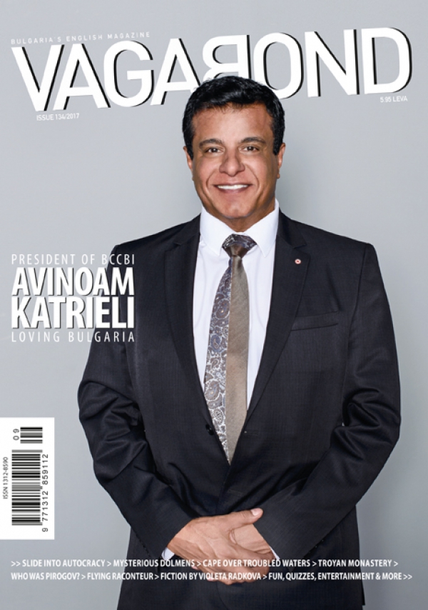 Mr. Avinoam Katrieli, The President Of I Love BG Foundation and President of BCCBI, On The Cover Of Vagabond Magazine